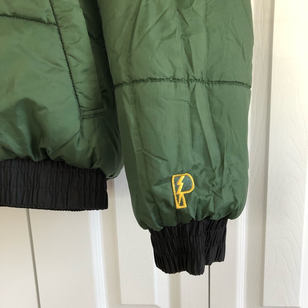 SOLD - Vintage Pro Player Reversable Greenbay Coat - Picture 7 of 8